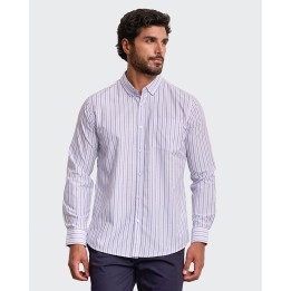 Camisa Hombre Piedro Azul Violeta