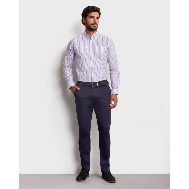 Camisa Hombre Piedro Azul Violeta