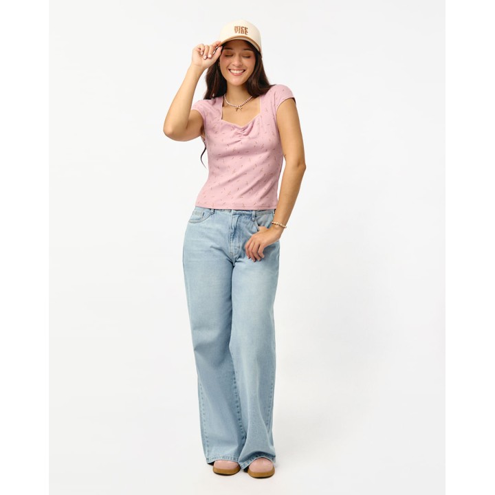 Polo Mujer Pieri Lila Claro