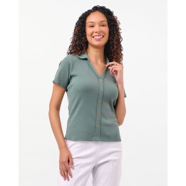 Polo Mujer Supriya Verde Sage