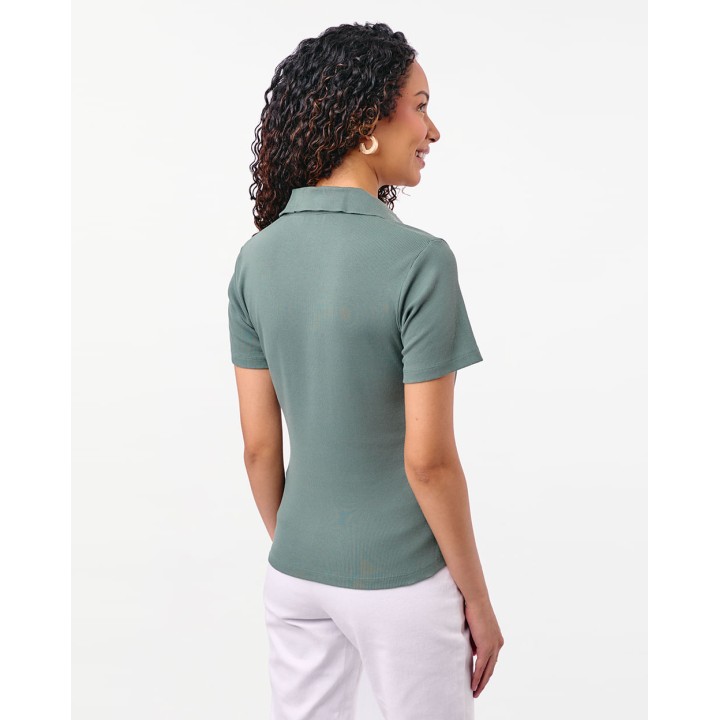 Polo Mujer Supriya Verde Sage