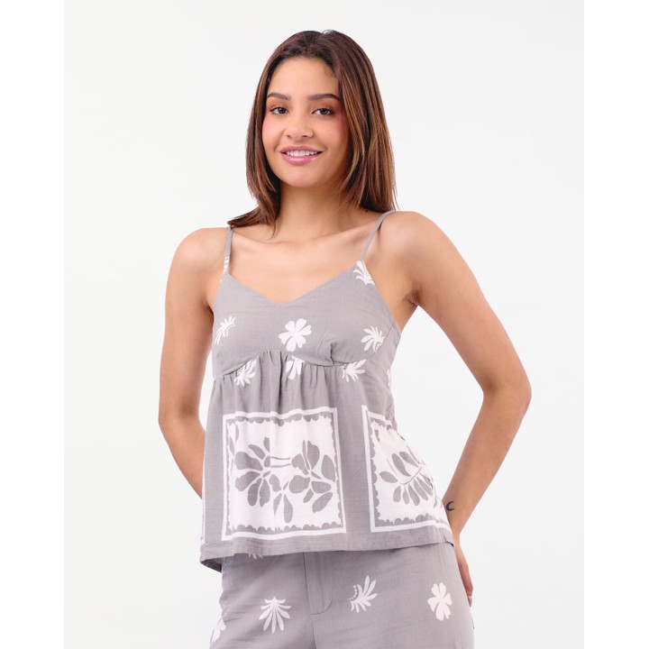 Top Mujer Penelope Verde Niebla