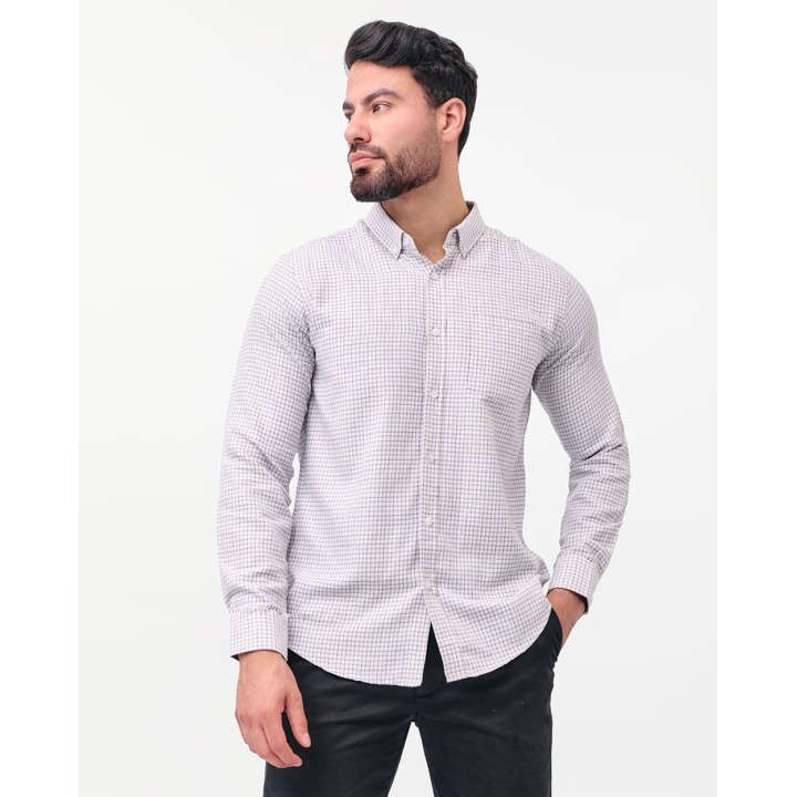 Camisa Hombre Piedro Mostaza Honey