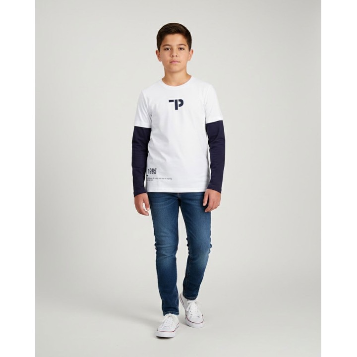Polo Jovencito Dybala Blanco Optico