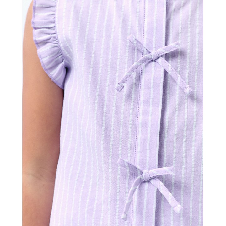 Blusa Niña Analu Lila Violeta