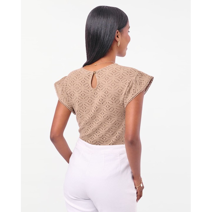 Polo Mujer Gold Beige Natural