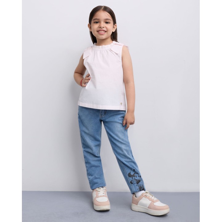 Blusa Niña Alba Rosado Agua