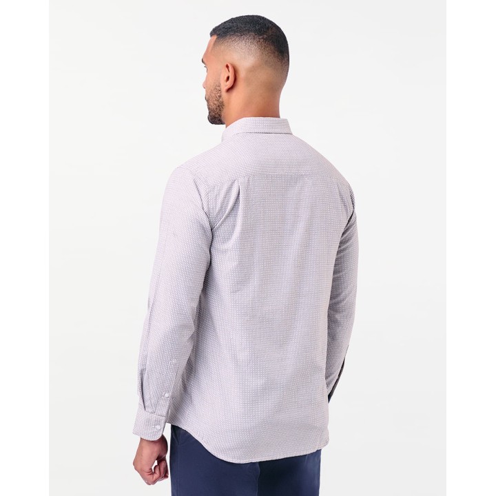 Camisa Hombre Piedro Marron Roble