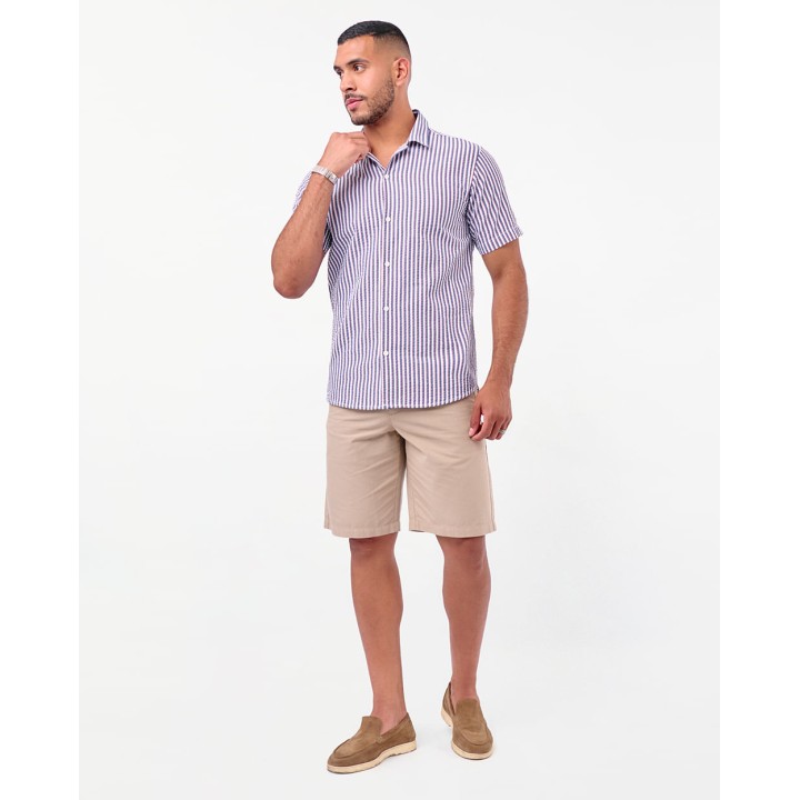 Camisa Hombre Enrique Azul Real