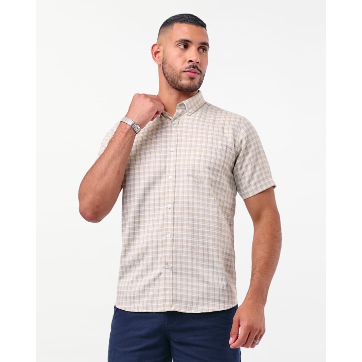 Camisa Hombre Ruben Verde Empolvado