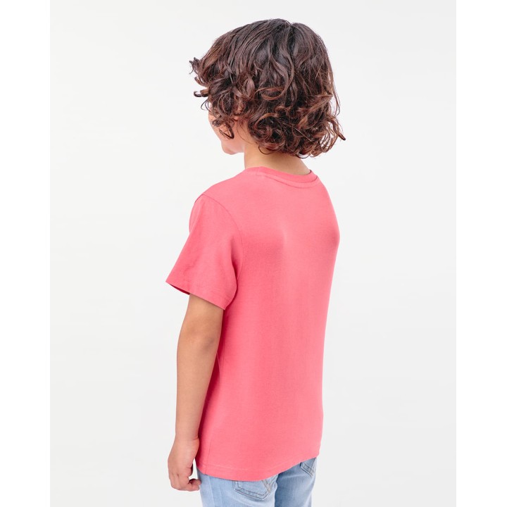 Polo Niño Eros Coral Carmin
