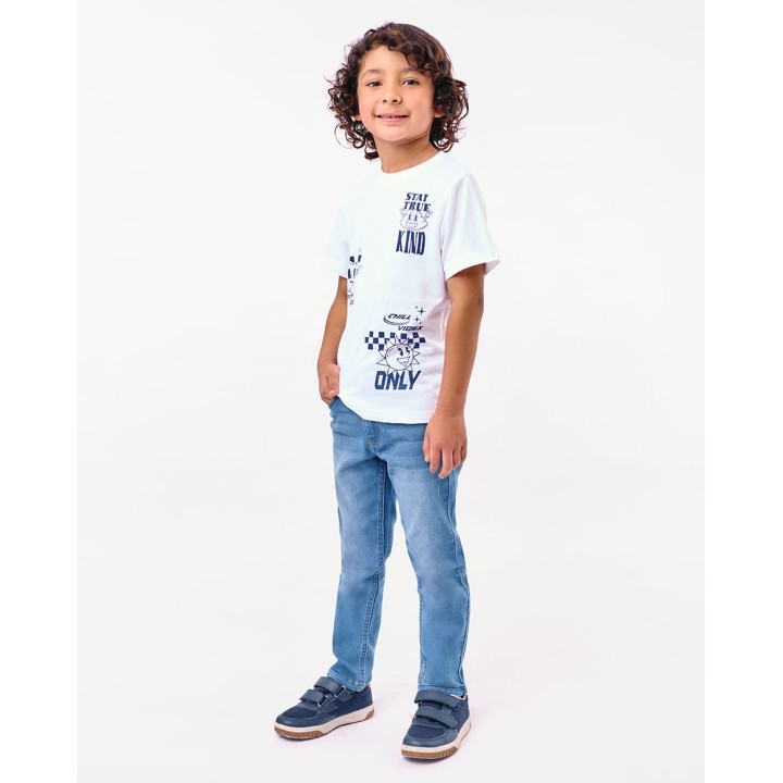 Polo Niño Eros Blanco Optico