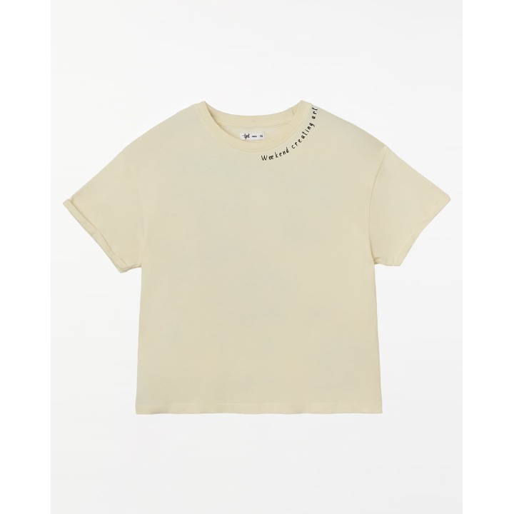 Polo Jovencita Marieta Crema Pastel