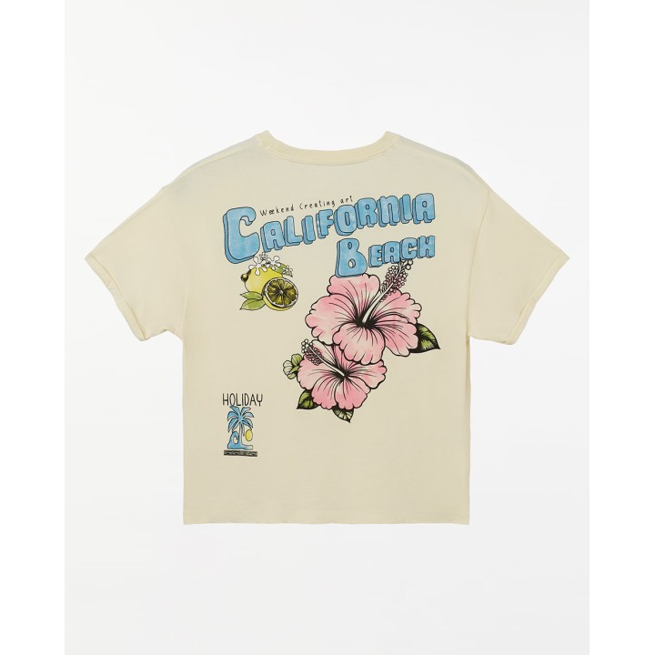 Polo Jovencita Marieta Crema Pastel