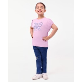 Polo Niña Ariana Lila