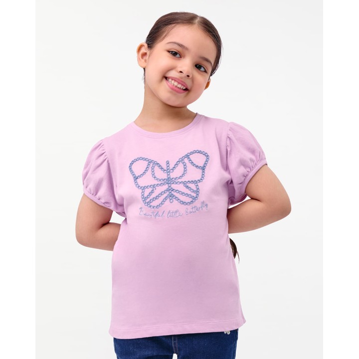 Polo Niña Ariana Lila