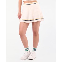 Falda Mujer Narel Crema Pastel