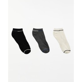 Calcetines Pack x 3 Hombre Cales Negro