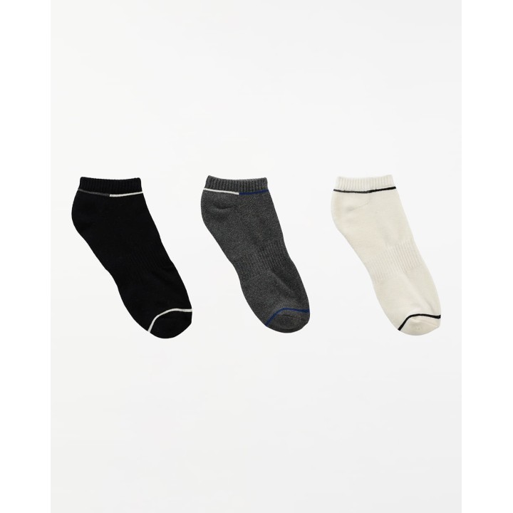 Calcetines Pack x 3 Hombre Cales Negro