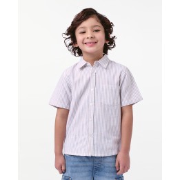 Camisa Niño Raw Beige Tabaco
