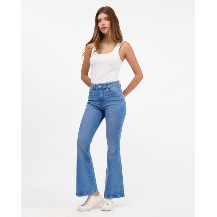 Jean Mujer Brigit Total Bleach