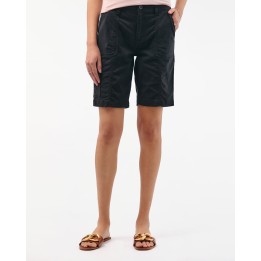 Bermuda Mujer Margaret Solid Negro