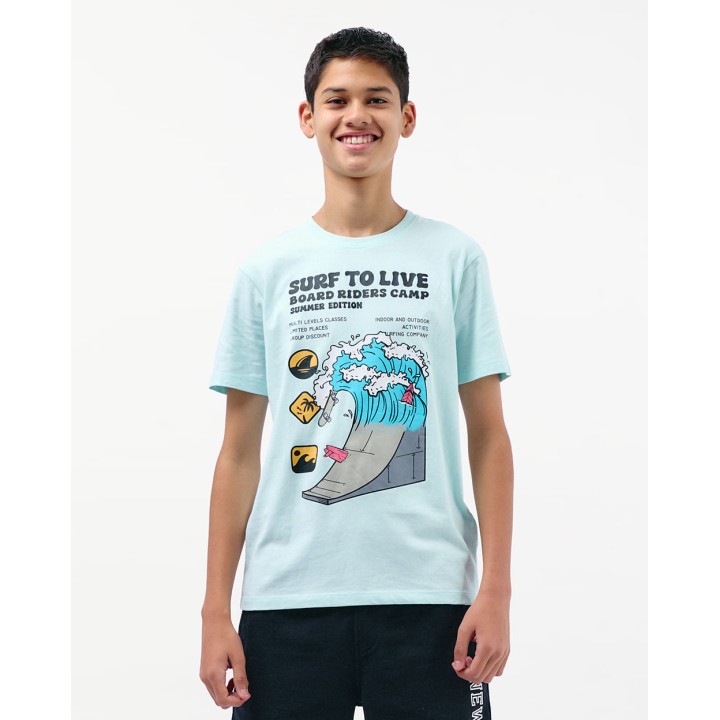 Polo Jovencito Ramiro Aqua Pastel