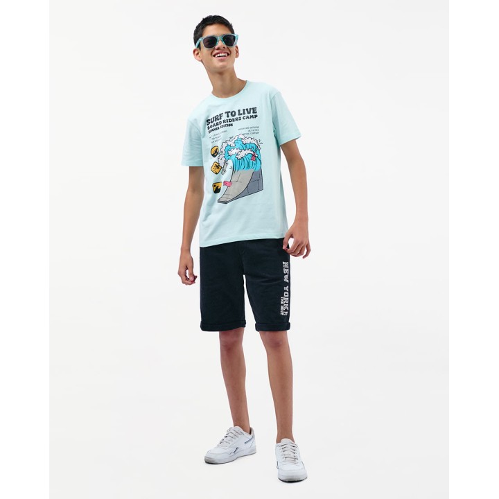 Polo Jovencito Ramiro Aqua Pastel
