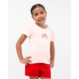 Polo Niña Arita Rosado Agua
