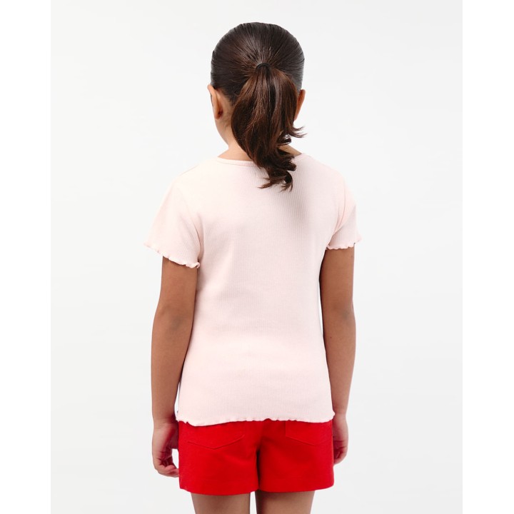 Polo Niña Arita Rosado Agua