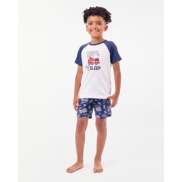 Pijama Set 2 Piezas Niño Owen Azul