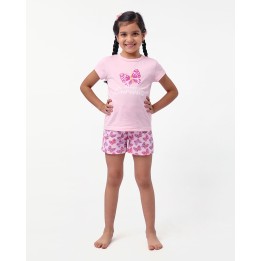 Pijama Set 2 Piezas Niña Juliet Rosado
