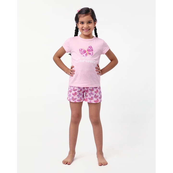 Pijama Set 2 Piezas Niña Juliet Rosado