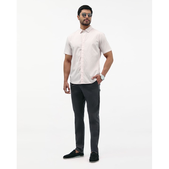 Camisa Hombre Jerry Rosa Silver