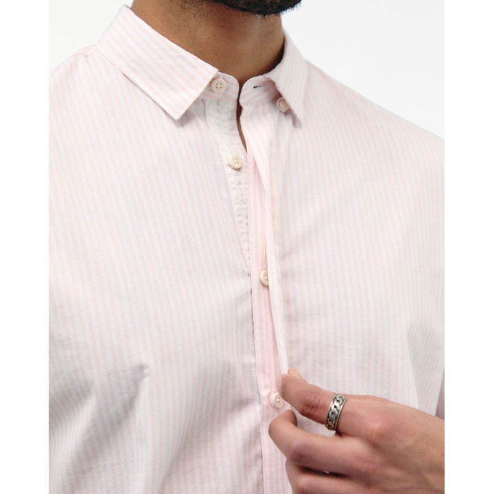 Camisa Hombre Jerry Rosa Silver