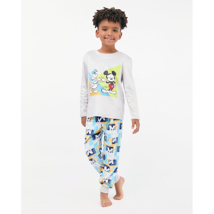 Pijama Set 2 Piezas Niño Alexandro Gris ártico