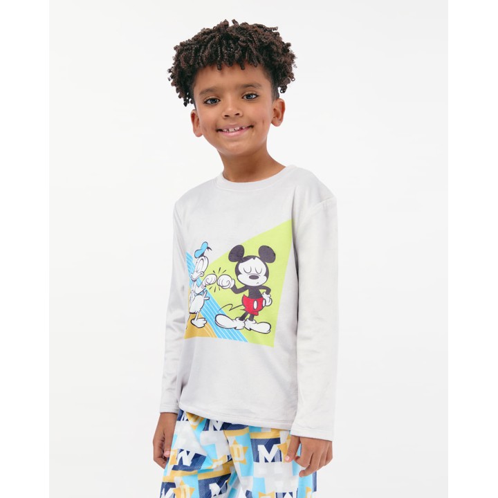 Pijama Set 2 Piezas Niño Alexandro Gris ártico