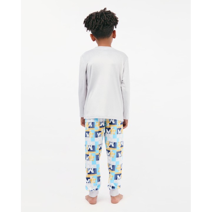 Pijama Set 2 Piezas Niño Alexandro Gris ártico