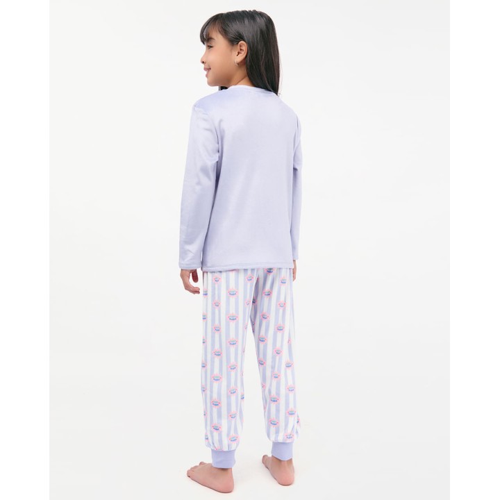 Pijama Set 2 Piezas Niña Almudena Lila Ice/Coco