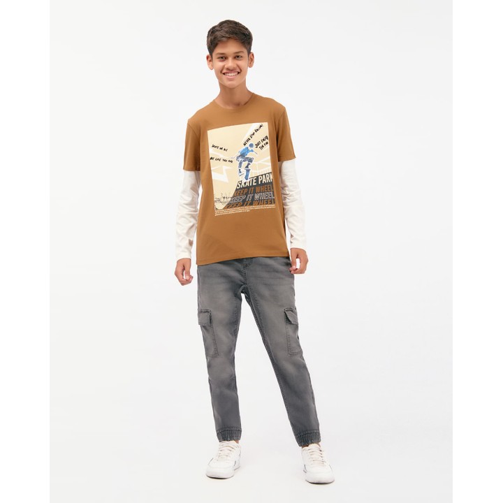 Jogger Jovencito Joao Washed Grey