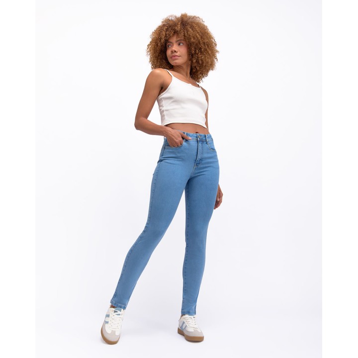 Jean Mujer Cristina Total Bleach