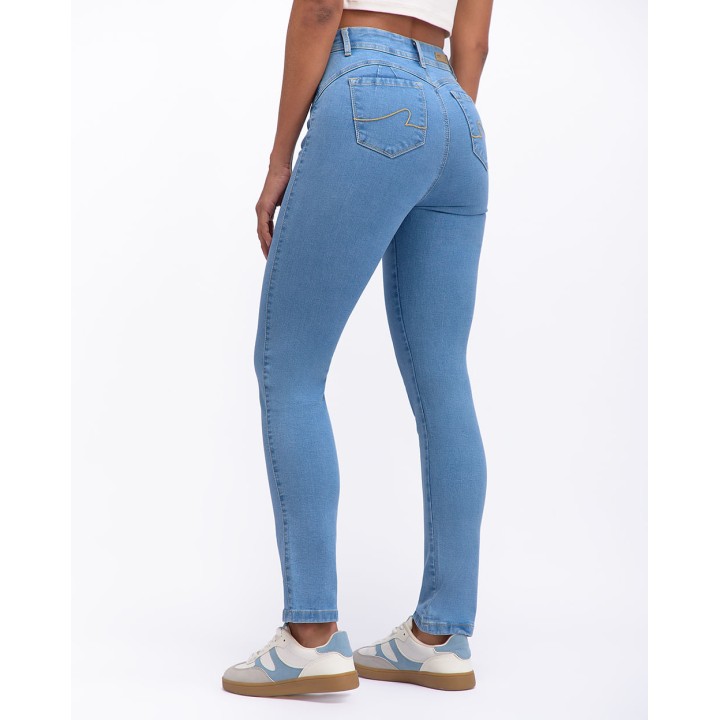 Jean Mujer Cristina Total Bleach