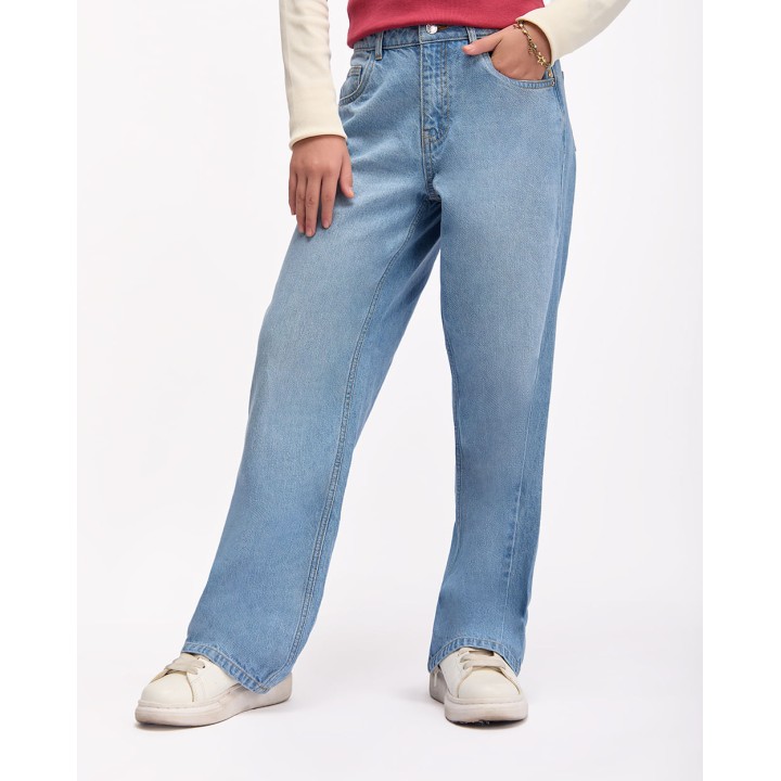 Jean Jovencita Rosita Light Wash