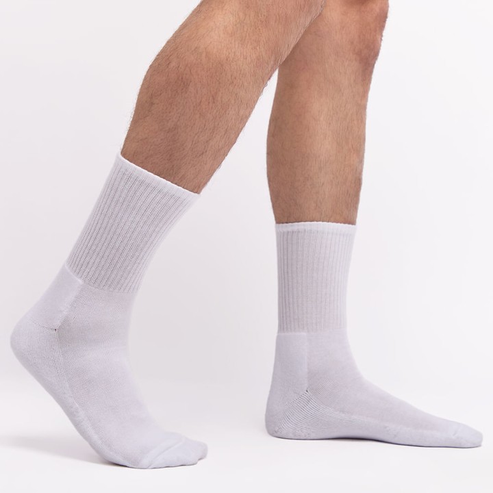 Calcetines Pack x 3 Hombre Malcom Blanco