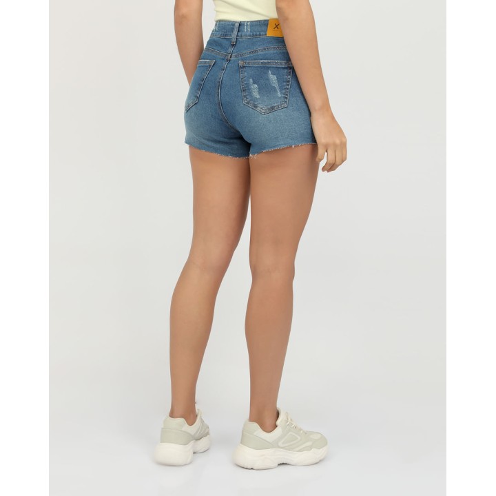 Short Jean Mujer Florinda Azul Medio
