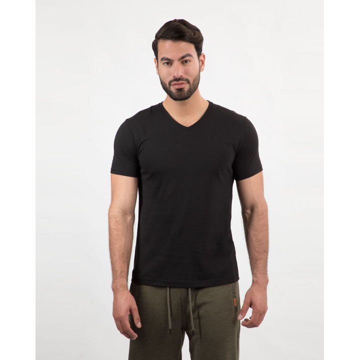Polo Hombre César Core Negro