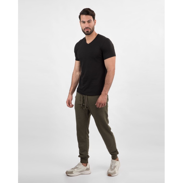 Polo Hombre César Core Negro