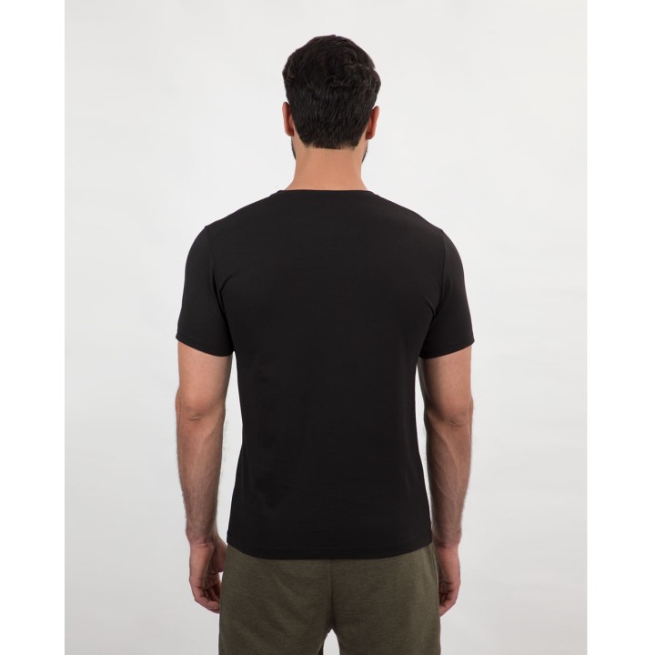 Polo Hombre César Core Negro
