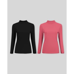 Pack de 2 cafarenas negro / coral sandia