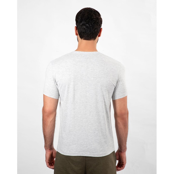 Pack de 3 polos Hombre Cuello V Gris Poly